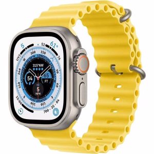 Apple Watch Ultra  GPS  Cellular  Carcasa Titanium 49mm  Yellow Ocean Band