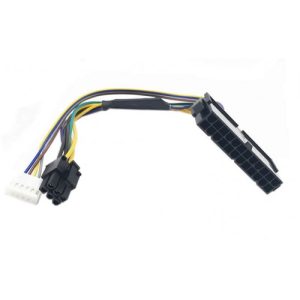 Cablu adaptor sursa alimentare de la ATX 24 pin la 2 x 6 pin