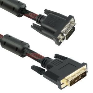 Cablu analogic DVI-I  la VGA tata