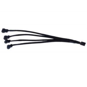 Cabluri multiplicator/ spliter Y pentru conectare a 4 ventilatoare carcasa la mufa 3 sau 4 pini placa de baza