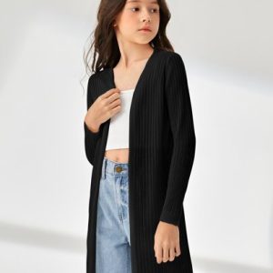 Cardigan lung din tricot