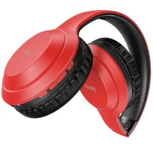Casti Bluetooth HOCO W30 Fun  SinglePoint  On-Ear  Rosu