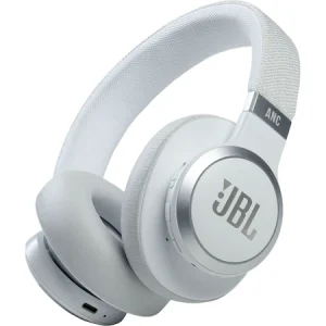 Casti audio over-ear JBL Live 660NC  Noise Cancelling  Bluetooth  Asistent Vocal  Alb