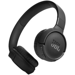 Casti audio wireless on-ear JBL Tune 520BT  JBL Pure Bass Sound  Bluetooth 5.3  Conexiune multi-point  Asistent vocal  Negru