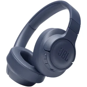 Casti audio wireless over-ear JBL Tune 760NC  Bluetooth  Active Noise Cancelling  Pure Bass Sound  Baterie 35H  Microfon  Albastru
