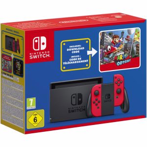 Consola Nintendo Switch Mar10 Special Edition (cod Super Mario Odyssey inclus)