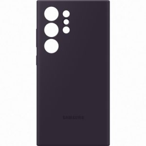 Husa Pentru Samsung Galaxy S24 Ultra S928  Silicone Case  Dark Violet EF-PS928TEEGWW