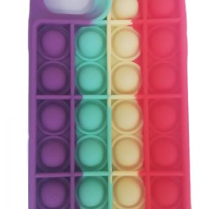 Husa de protectie push bubble pentru iPhone 11pro multicolor