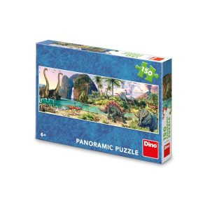 Puzzle panoramic Dinozauri