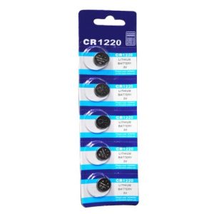 Set 5buc. blister Baterie tip buton 3V CR1220
