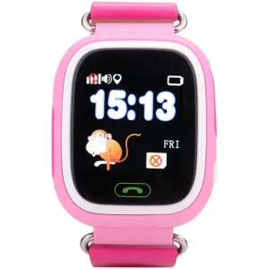 Smartwatch Copii  Display TFT Color  GPS  SIM  Apel SOS  Control Parental  SeTracker 2 APP  Roz
