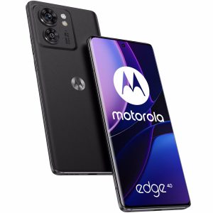 Telefon mobil Motorola Edge 40  Dual SIM  8GB RAM  256GB  5G  Leather Eclipse Black