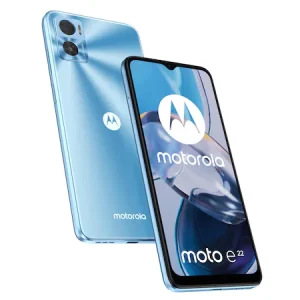 Telefon mobil Motorola Moto E22  Dual SIM  32GB  3GB RAM  4G  Crystal Blue
