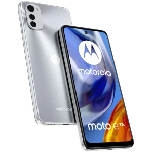 Telefon mobil Motorola Moto E32s  Dual SIM  64GB  4GB RAM  4G  Misty Silver