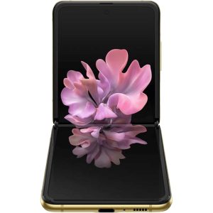 Telefon mobil Samsung Galaxy Z Flip  Dual SIM  256GB  8GB RAM  Mirror Gold
