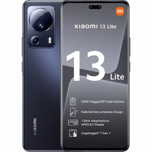 Telefon mobil Xiaomi 13 Lite  Dual SIM  128GB  8GB RAM  5G  Black