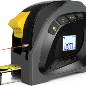 YOUNGDO 40 m laser digital de măsurare a distanței cu bandă de măsurare de 5 m