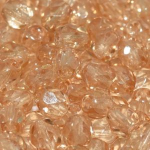 Margele Cehesti Fire-Polish 3mm 00030/14413 Crystal Champagne Luster